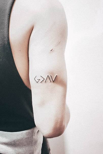 God Is Greater Than The Highs And Lows Female Tattoo Designs