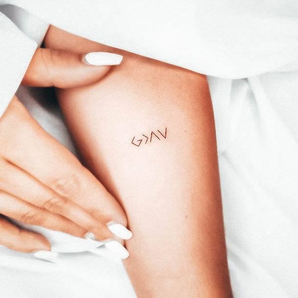 God Is Greater Than The Highs And Lows Tattoos For Girls