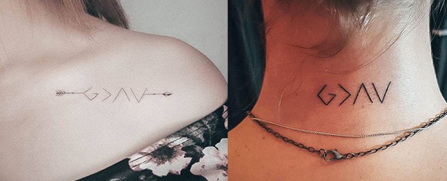 Top 100 Best God Is Greater Than The Highs And Lows Tattoos For Women