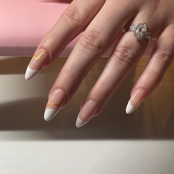 Gold Nails For Girls