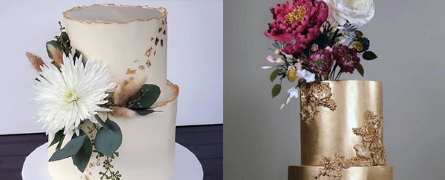 Top 70 Best Gold Wedding Cake Icing – Luxe Golden Designs