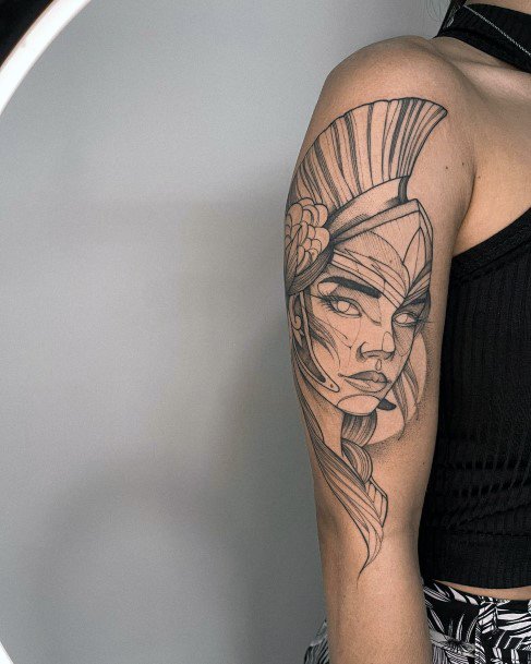 Good Athena Tattoos For Women