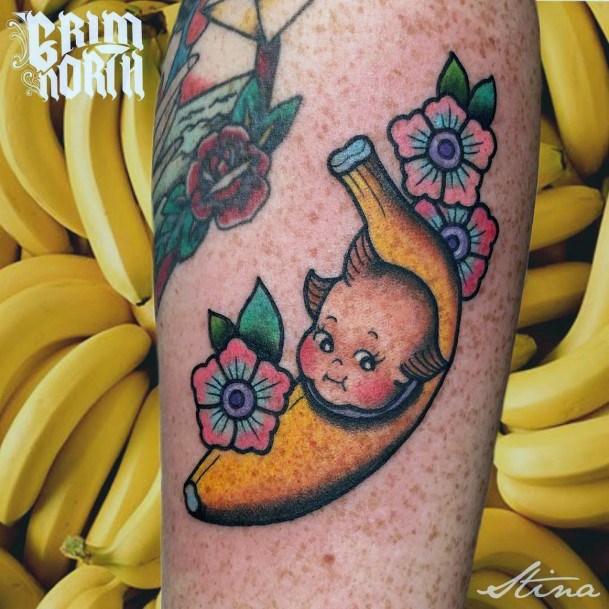 Good Banana Tattoos For Women