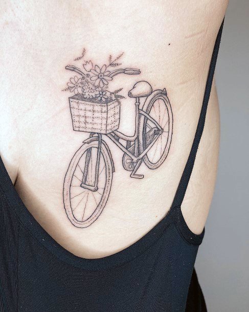 Good Bicycle Tattoos For Women