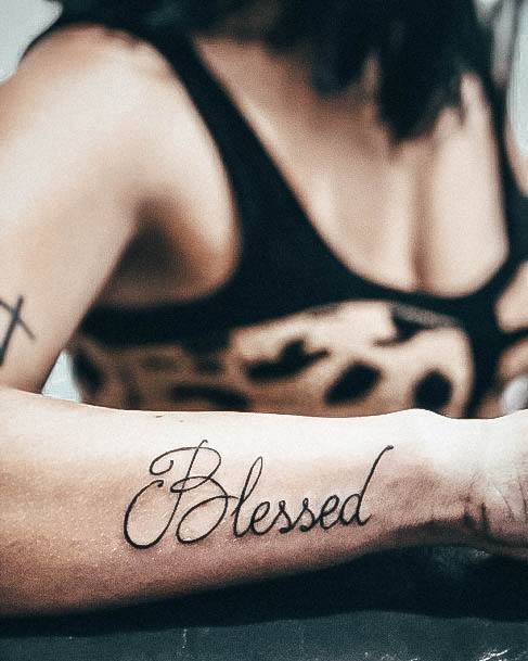 Good Blessed Tattoos For Women