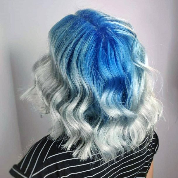 Good Blue Hairstyless For Women