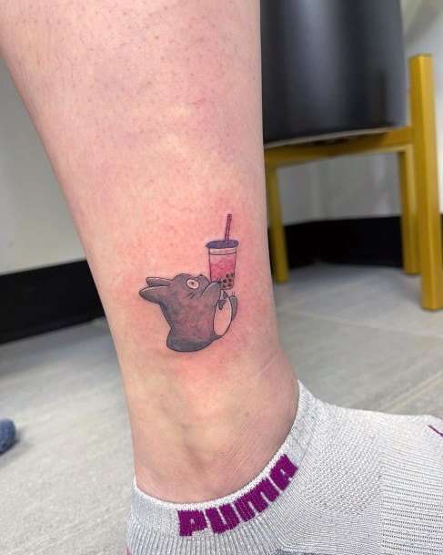 Good Boba Tea Tattoos For Women