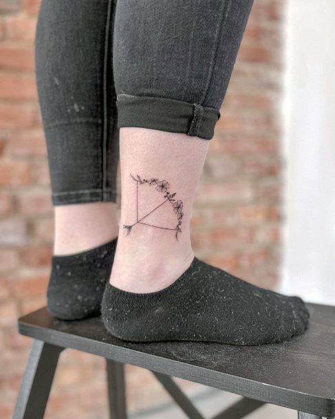 Good Bow And Arrow Tattoos For Women