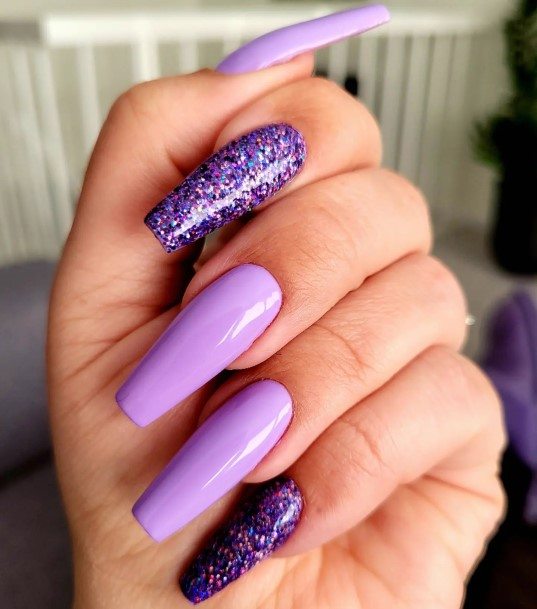 Good Bright Purple Nails For Women