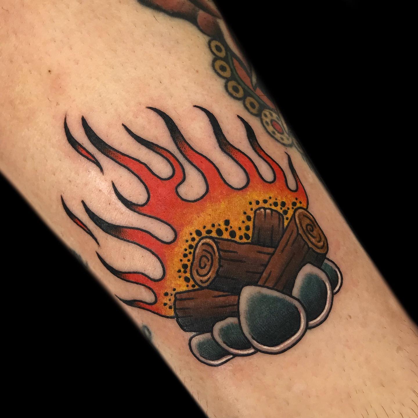 Good Campfire Tattoos For Women