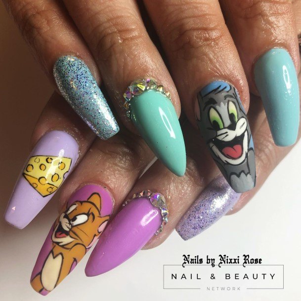 Good Cartoon Nails For Women