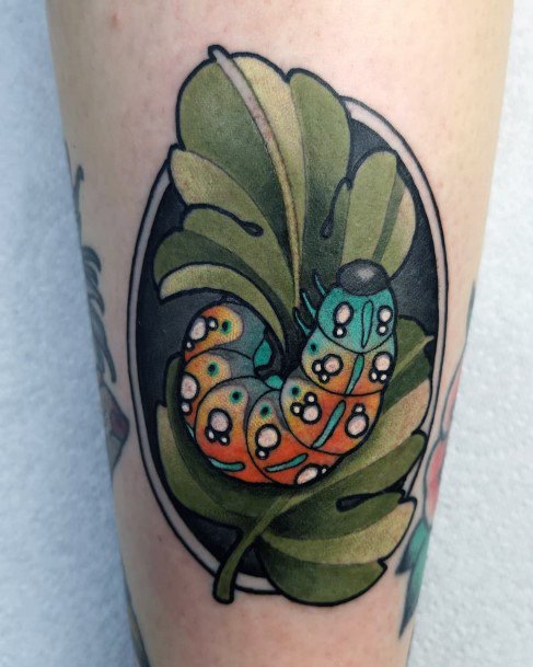 Good Caterpillar Tattoos For Women