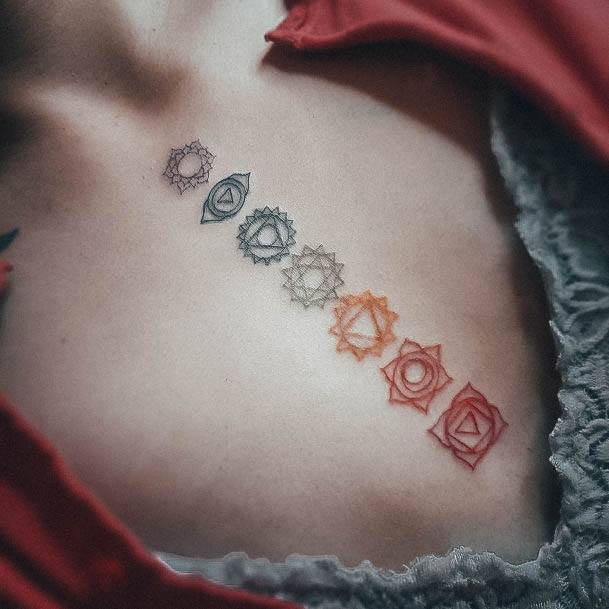 Good Chakra Tattoos For Women