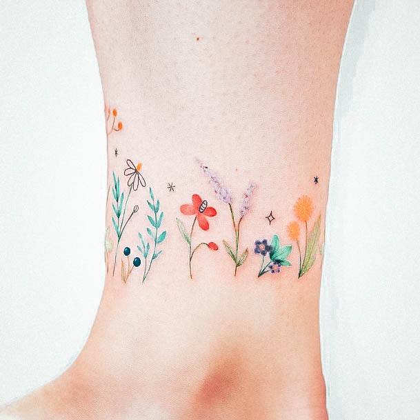 Good Color Tattoos For Women