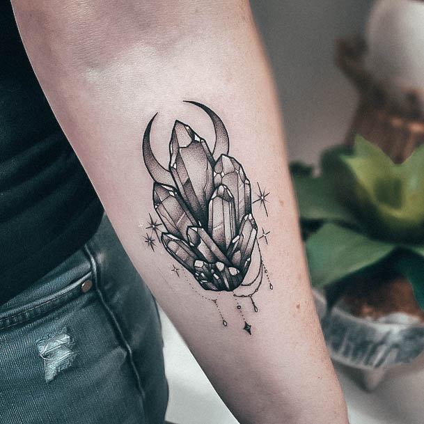 Good Crystal Tattoos For Women