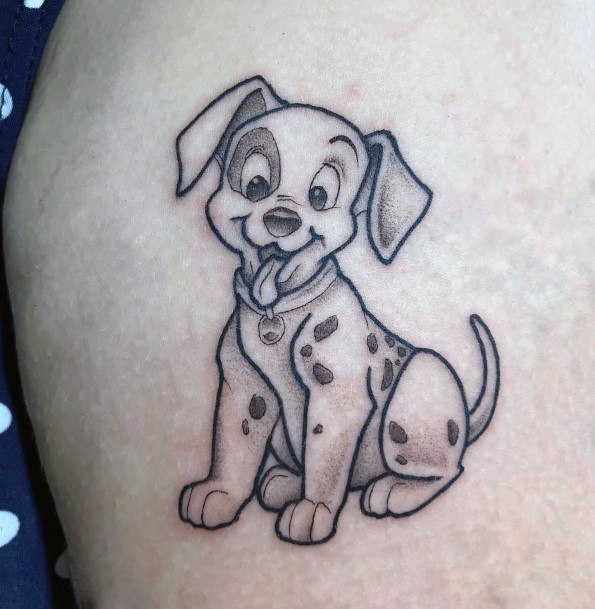 Good Dalmatian Tattoos For Women