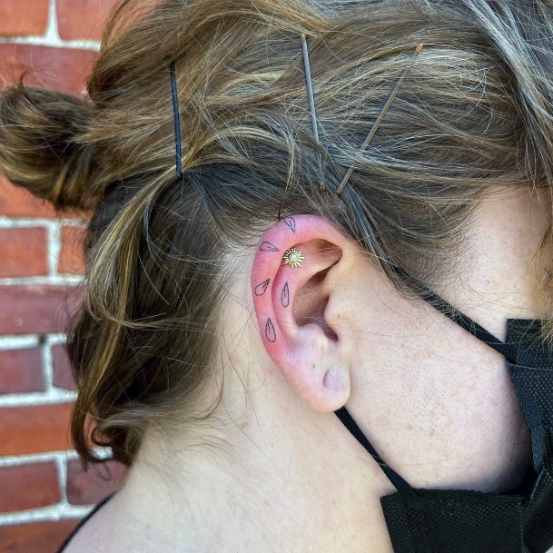 Good Ear Tattoos For Women