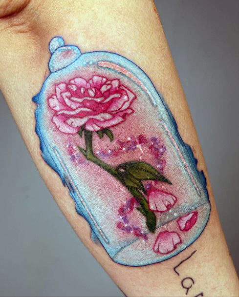 Good Enchanted Rose Tattoos For Women