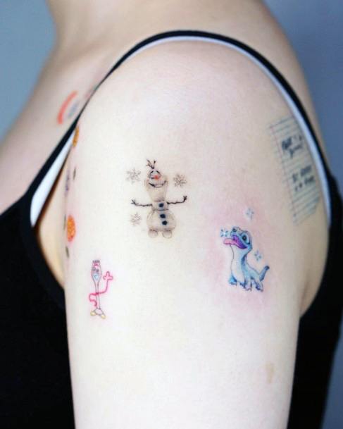 Good Frozen Tattoos For Women