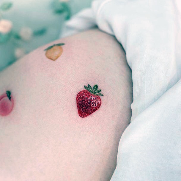 Good Fruit Tattoos For Women