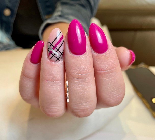 Good Fuchsia Nails For Women