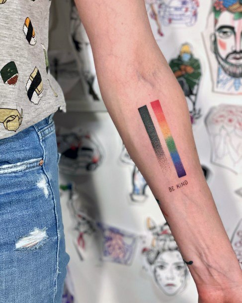 Good Gradient Tattoos For Women