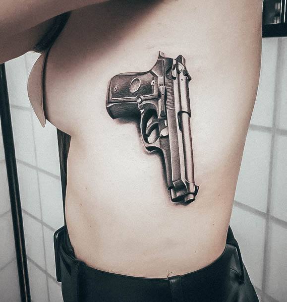 Good Gun Tattoos For Women