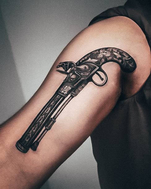 Good Gun Tattoos For Women