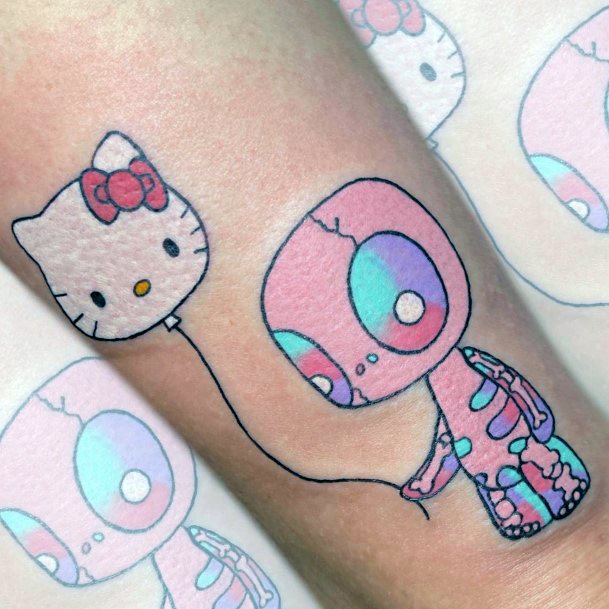 Good Hello Kitty Tattoos For Women