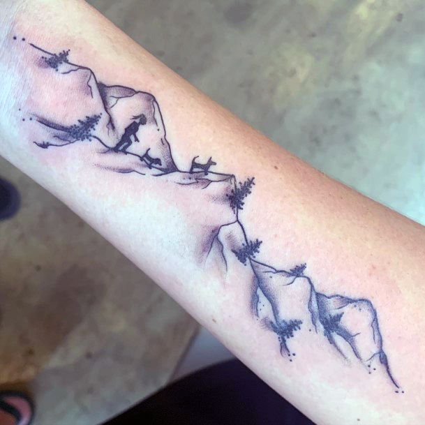 Good Hiking Tattoos For Women