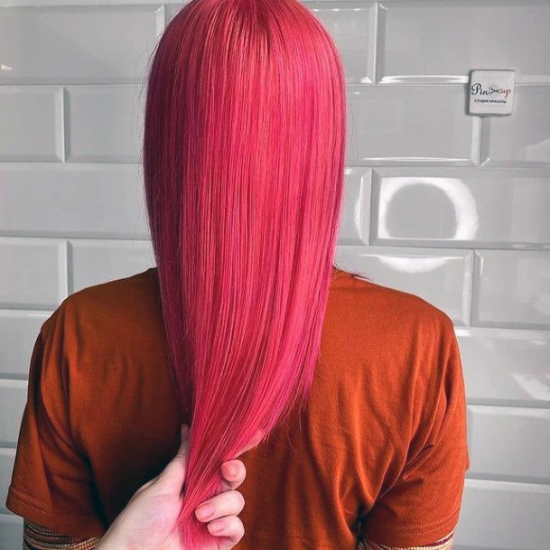 Good Hot Pink Hairstyless For Women