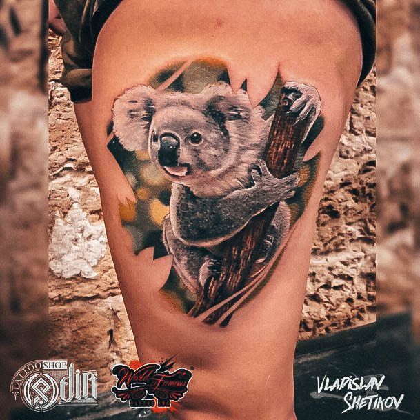 Good Koala Tattoos For Women