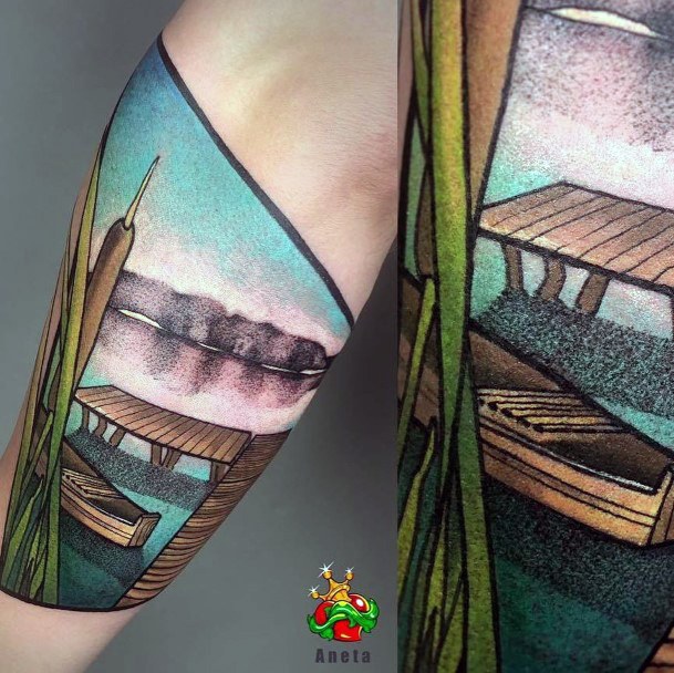 Good Lake Tattoos For Women