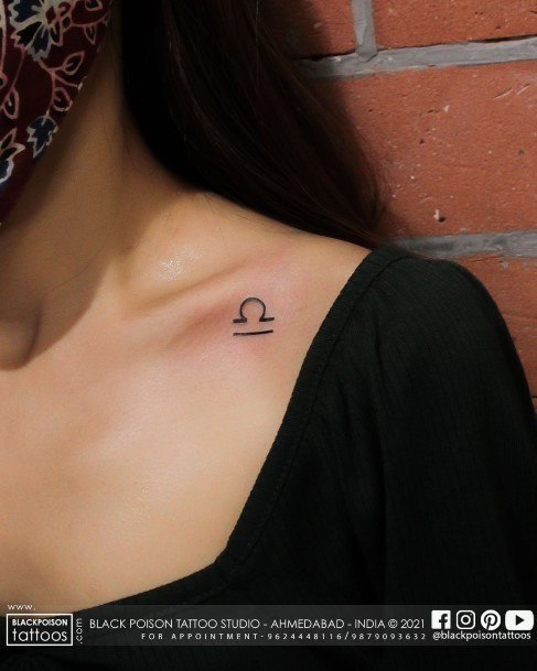 Good Libra Tattoos For Women