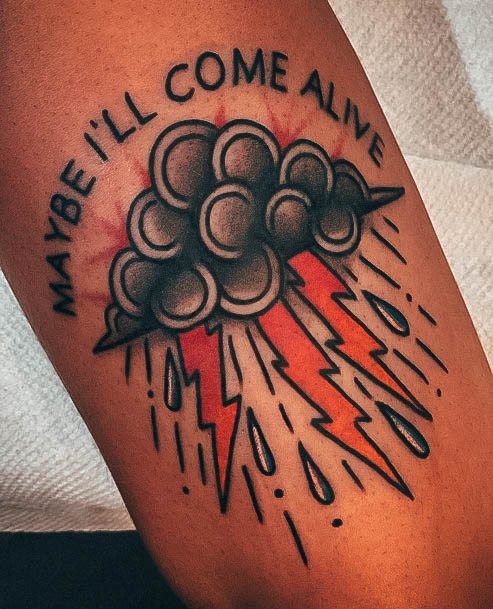 Good Lightning Bolt Tattoos For Women