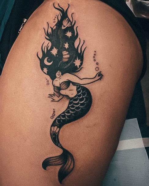 Good Mermaid Tattoos For Women