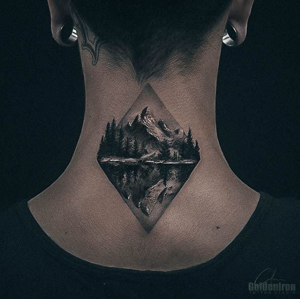 Good Mountain Tattoos For Women