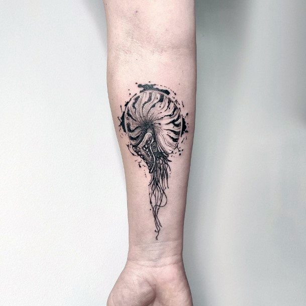 Good Nautilus Tattoos For Women