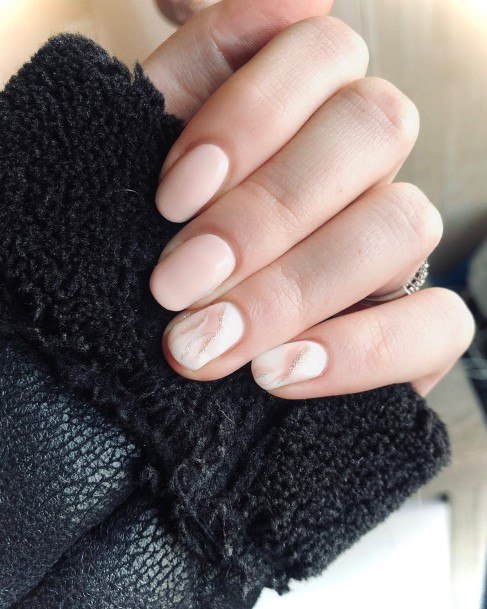 Good Nude Marble Nails For Women