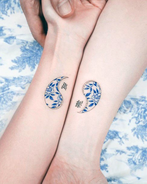 Good Oriental Plate Porcelain Tattoos For Women