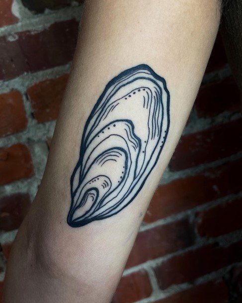 Good Oyster Tattoos For Women