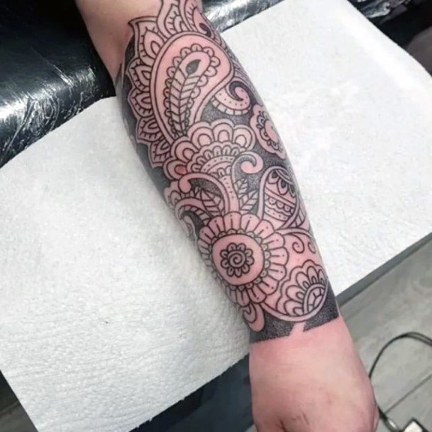 Good Paisley Tattoos For Women