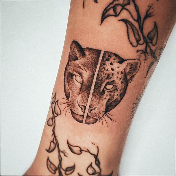 Good Panther Tattoos For Women