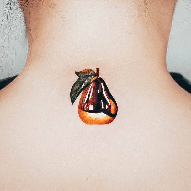 Good Pear Tattoos For Women