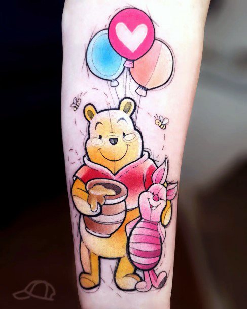 Good Piglet Tattoos For Women