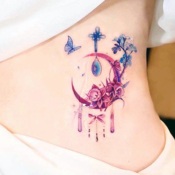 Good Pink Tattoos For Women