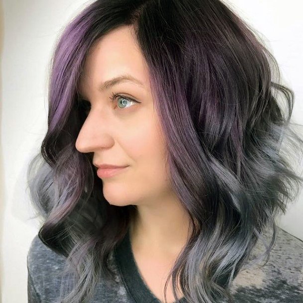 Good Purple Hairstyless For Women