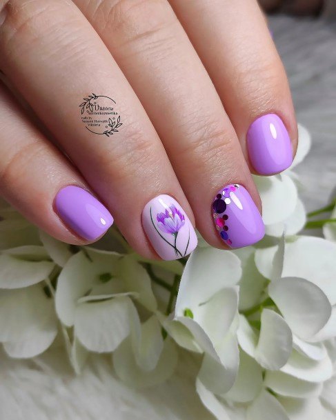 Good Purple Nails For Women