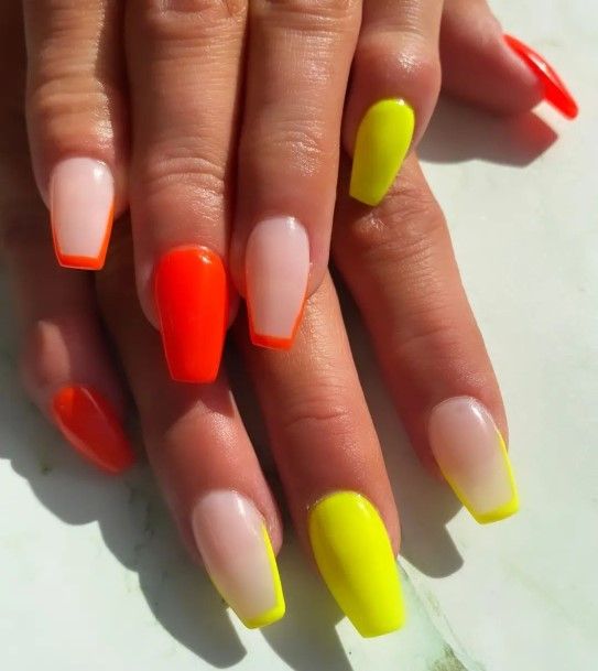 Good Red And Yellow Nails For Women