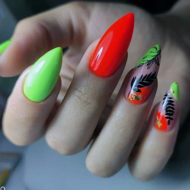 Good Red Summer Nails For Women